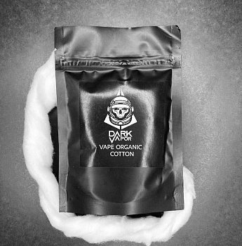 Вата DARK VAPOR, Хлопок, 1м. 7гр Америка